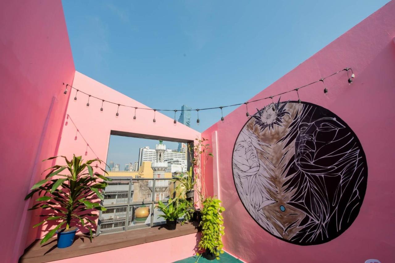 Elixir Hostel Bangkok Exteriör bild